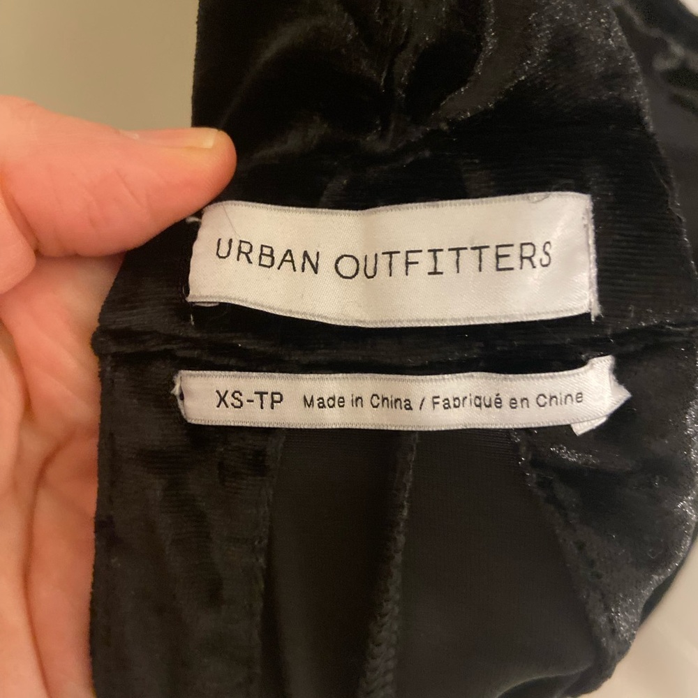 Urban outfitters xs velvet overalls